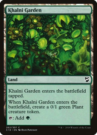 Khalni Garden [Commander 2018] | GnG Games