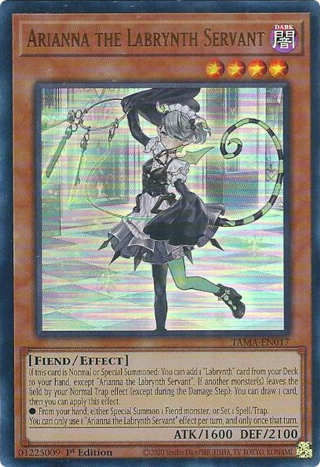 Arianna the Labrynth Servant [TAMA-EN017] Ultra Rare | GnG Games