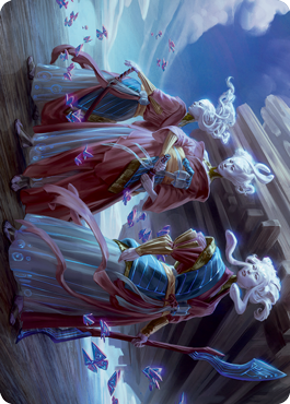 Guardians of Oboro Art Card [Kamigawa: Neon Dynasty Art Series] | GnG Games