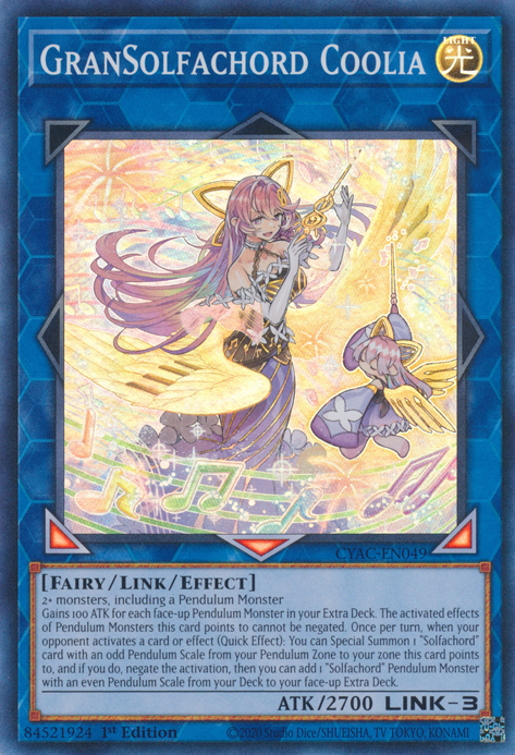GranSolfachord Coolia [CYAC-EN049] Super Rare | GnG Games