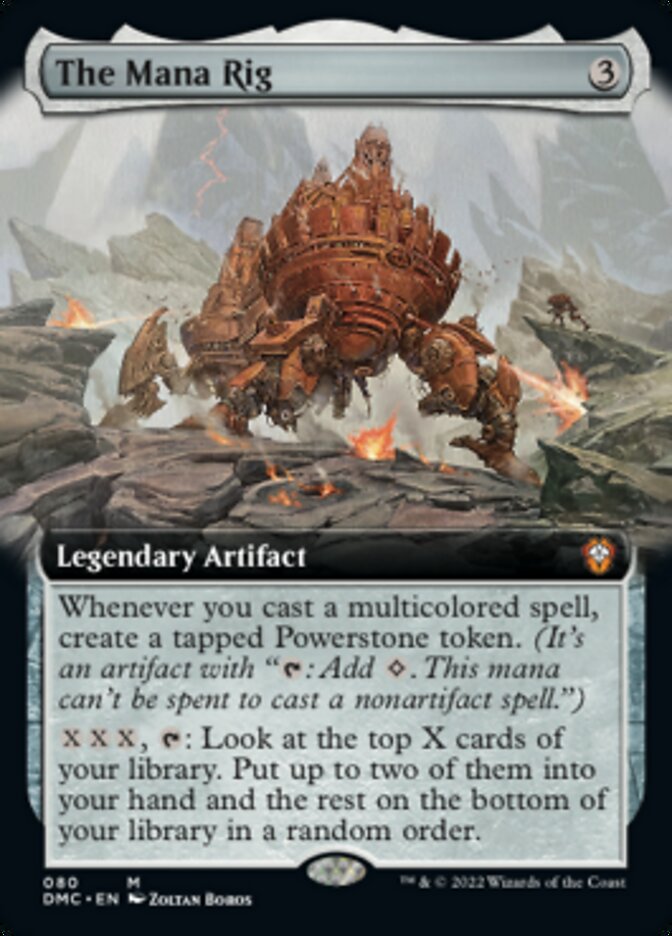 The Mana Rig (Extended Art) [Dominaria United Commander] | GnG Games