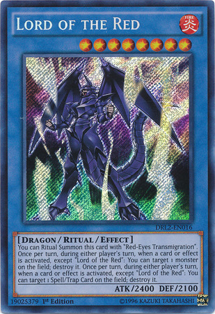 Lord of the Red [DRL2-EN016] Secret Rare | GnG Games