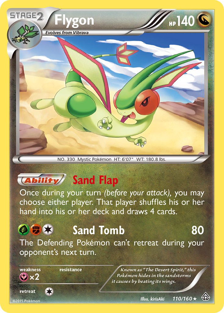 Flygon (110/160) (Cosmos Holo) (Blister Exclusive) [XY: Primal Clash] | GnG Games