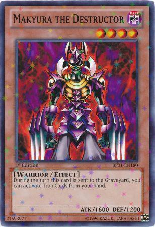 Makyura the Destructor [BP01-EN180] Starfoil Rare | GnG Games