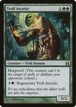 Troll Ascetic [Commander 2011] | GnG Games