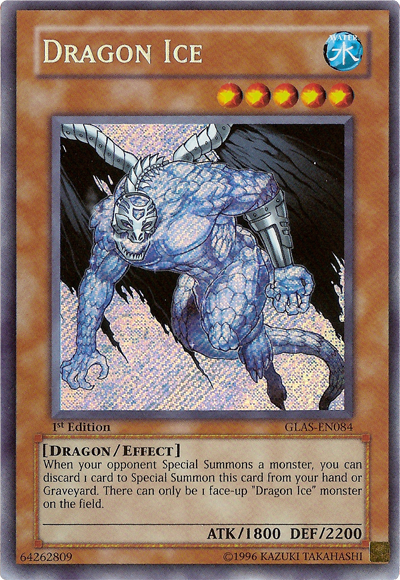 Dragon Ice [GLAS-EN084] Secret Rare | GnG Games