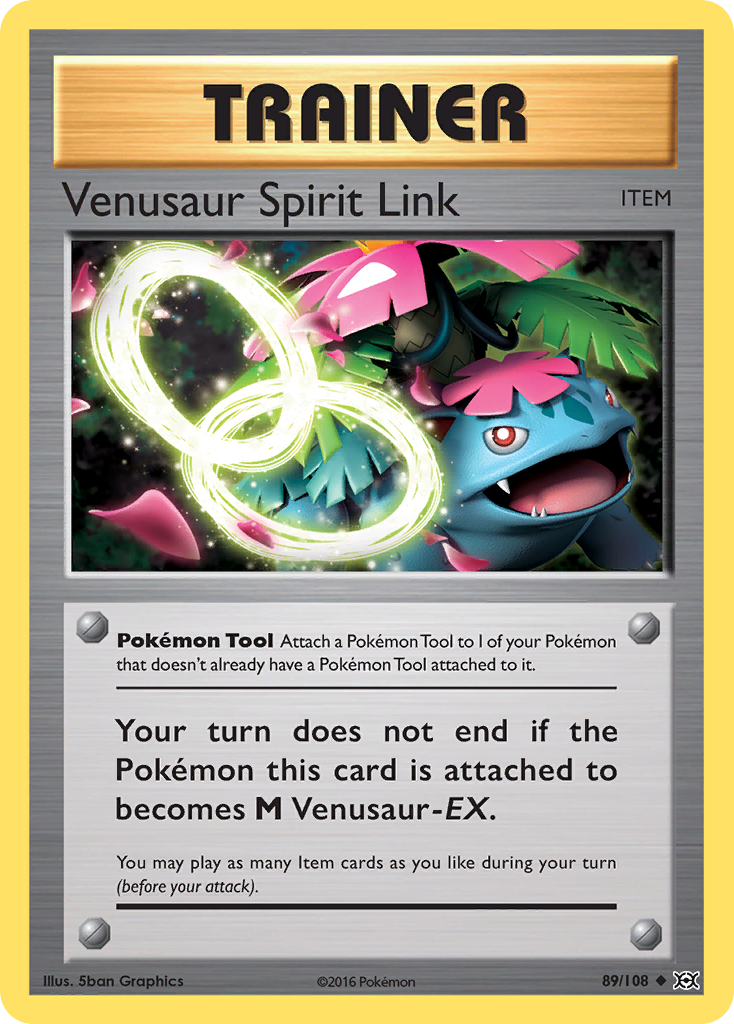 Venusaur Spirit Link (89/108) [XY: Evolutions] | GnG Games