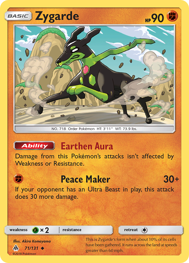 Zygarde (71/131) [Sun & Moon: Forbidden Light] | GnG Games