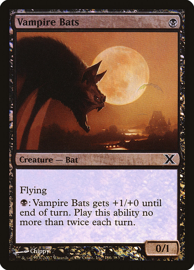 Vampire Bats (Premium Foil) [Tenth Edition] | GnG Games
