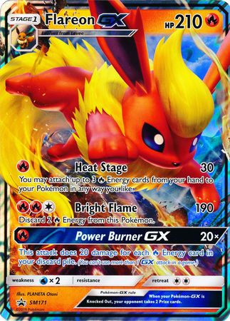 Flareon GX (SM171) (Jumbo Card) [Sun & Moon: Black Star Promos] | GnG Games