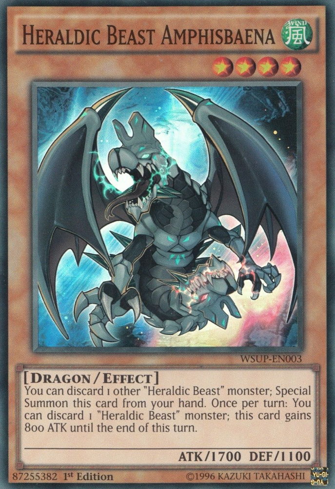 Heraldic Beast Amphisbaena [WSUP-EN003] Super Rare | GnG Games