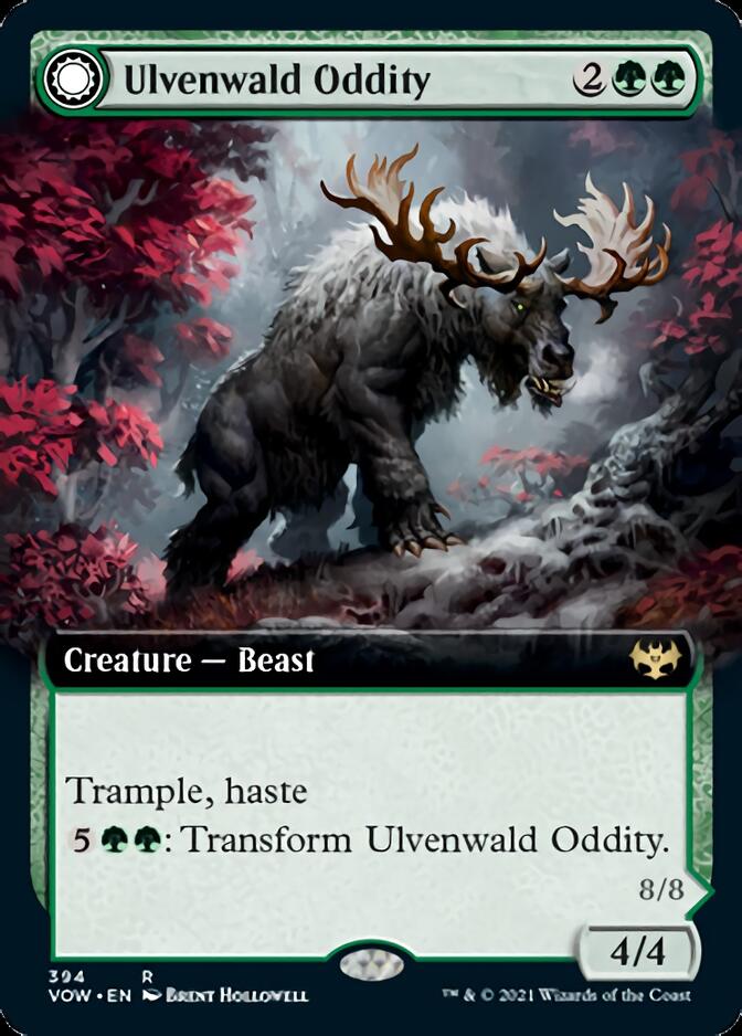 Ulvenwald Oddity // Ulvenwald Behemoth (Extended) [Innistrad: Crimson Vow] | GnG Games