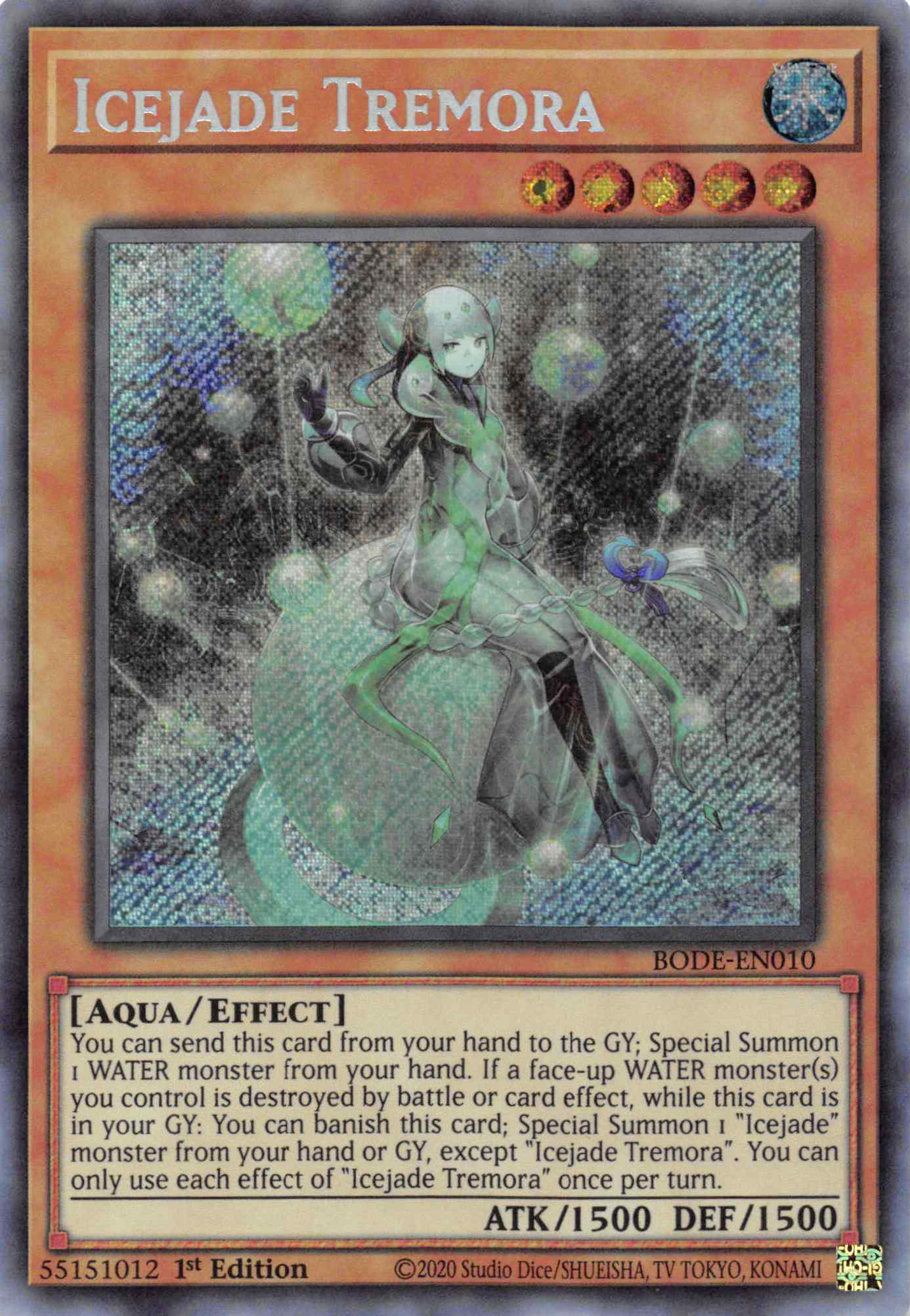 Icejade Tremora [BODE-EN010] Secret Rare | GnG Games