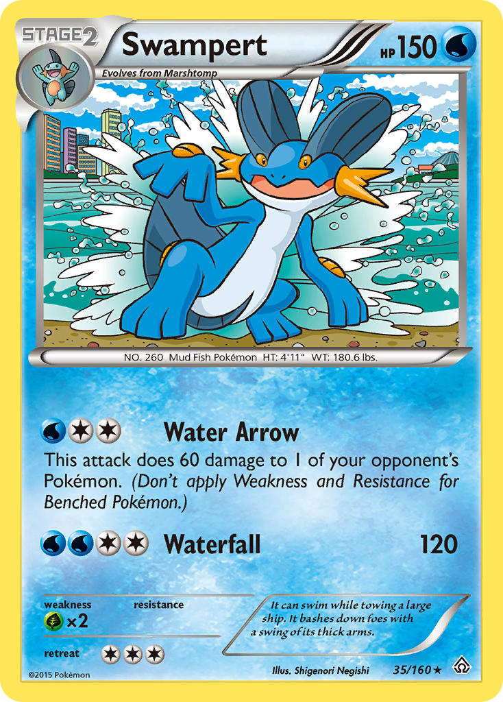 Swampert (35/160) [XY: Primal Clash] | GnG Games