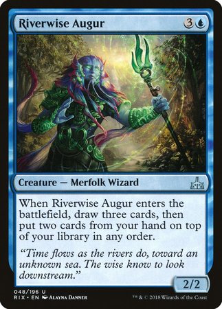 Riverwise Augur [Rivals of Ixalan] | GnG Games