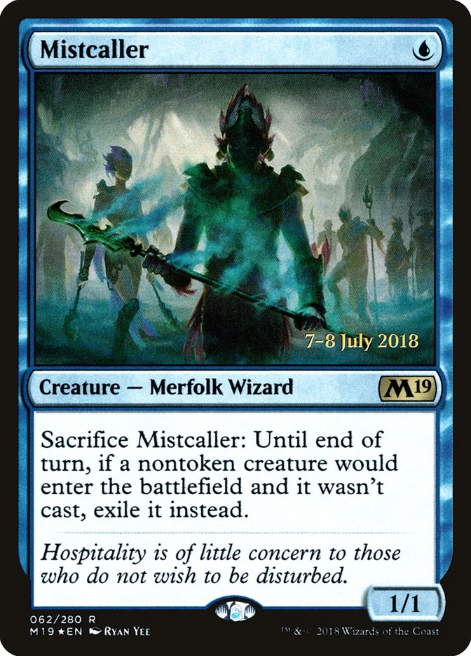 Mistcaller  [Core Set 2019 Prerelease Promos] | GnG Games