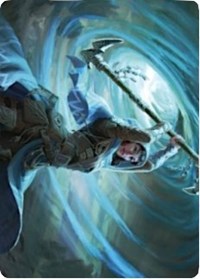 Sea Gate Stormcaller Art Card [Zendikar Rising Art Series] | GnG Games