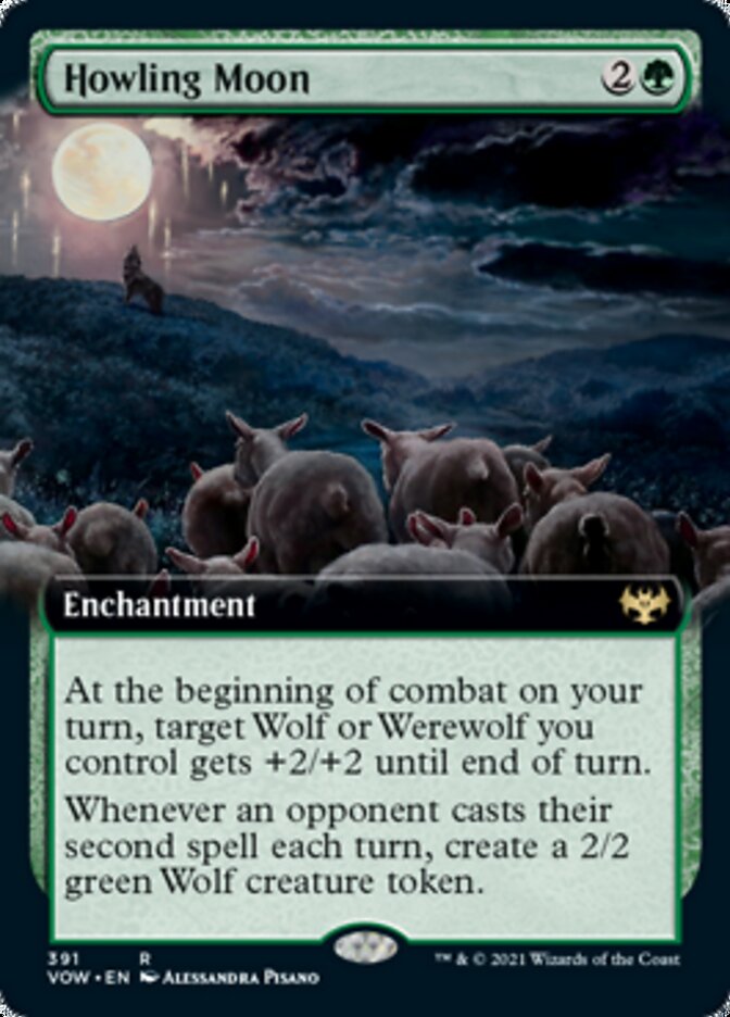 Howling Moon (Extended) [Innistrad: Crimson Vow] | GnG Games