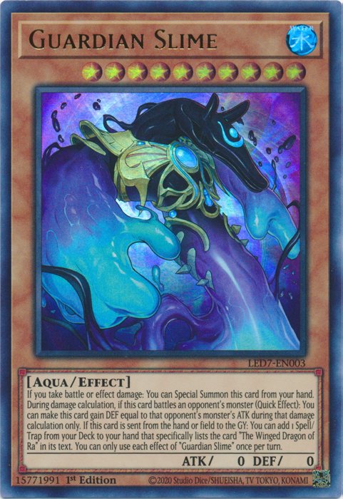 Guardian Slime [LED7-EN003] Ultra Rare | GnG Games