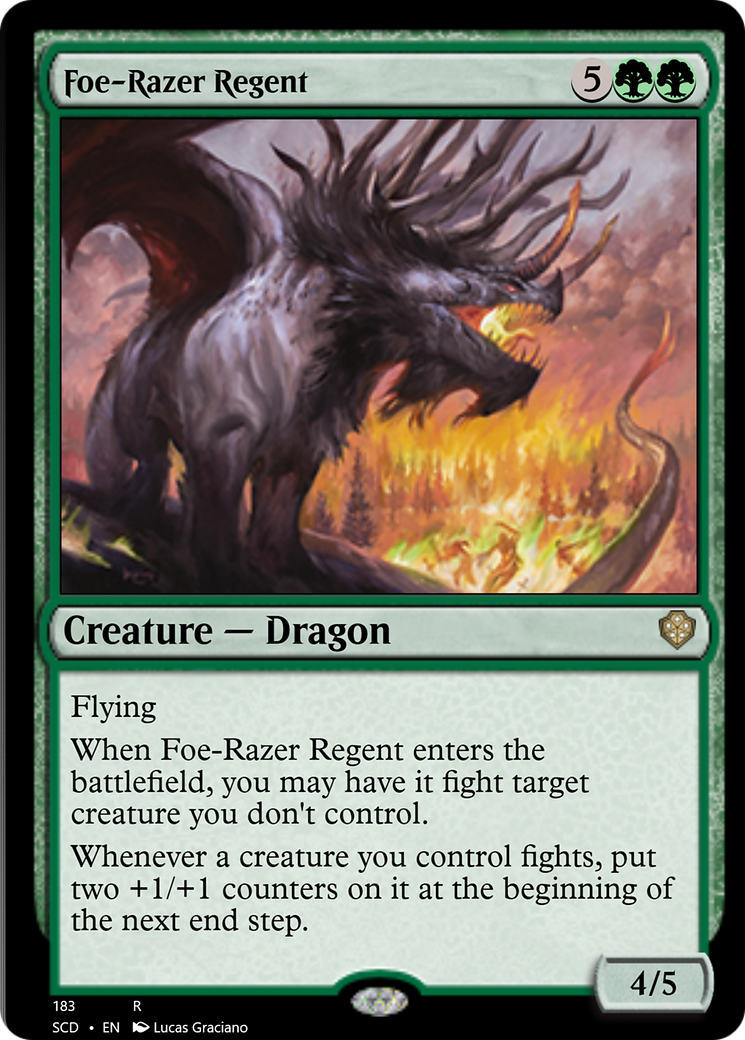 Foe-Razer Regent [Starter Commander Decks] | GnG Games