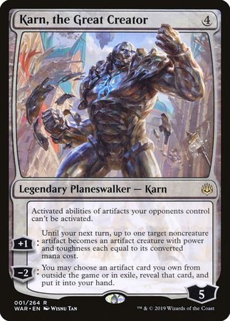 Karn, the Great Creator [War of the Spark] | GnG Games