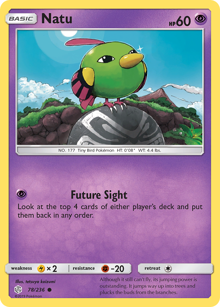 Natu (78/236) [Sun & Moon: Cosmic Eclipse] | GnG Games