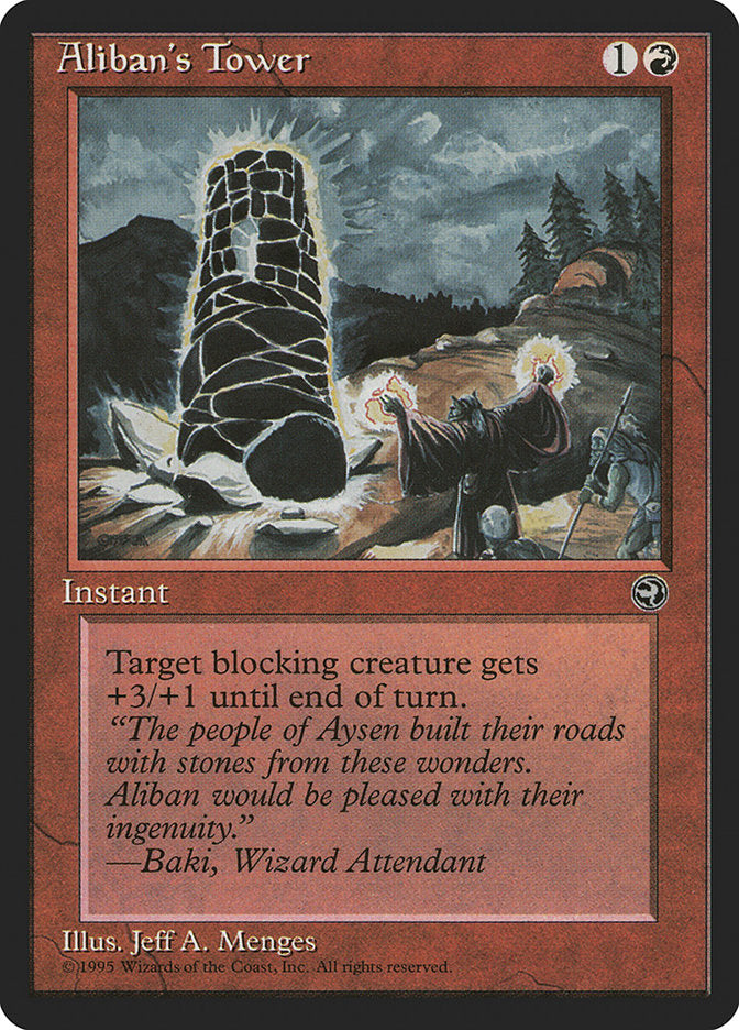 Aliban's Tower (Baki Flavor Text) [Homelands] | GnG Games