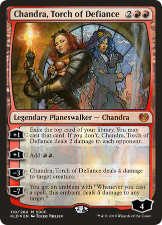 Chandra, Torch of Defiance (SDCC 2018 EXCLUSIVE) [San Diego Comic-Con 2018] | GnG Games