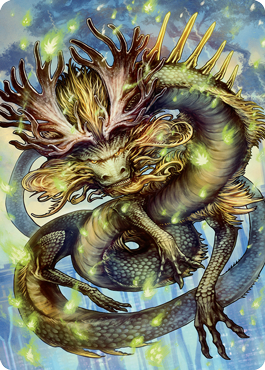 Kura, the Boundless Sky Art Card [Kamigawa: Neon Dynasty Art Series] | GnG Games