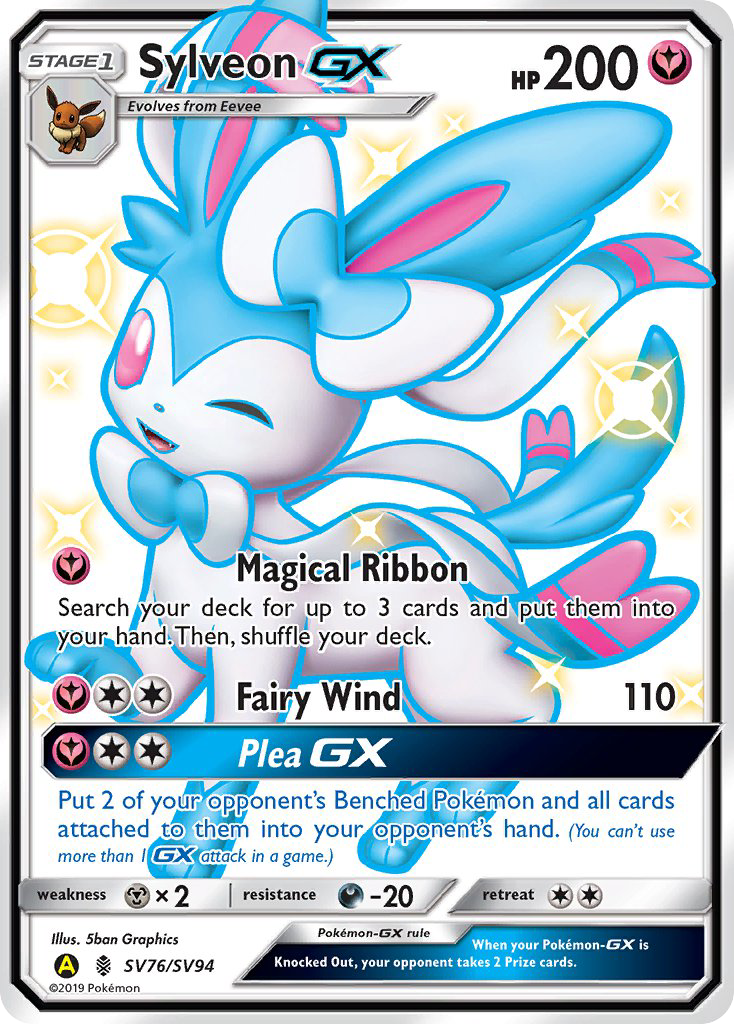 Sylveon GX (SV76/SV94) [Sun & Moon: Hidden Fates - Shiny Vault] | GnG Games