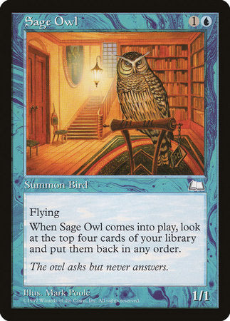 Sage Owl [Weatherlight] | GnG Games