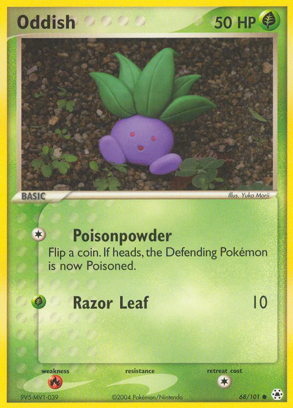 Oddish (68/101) [EX: Hidden Legends] | GnG Games