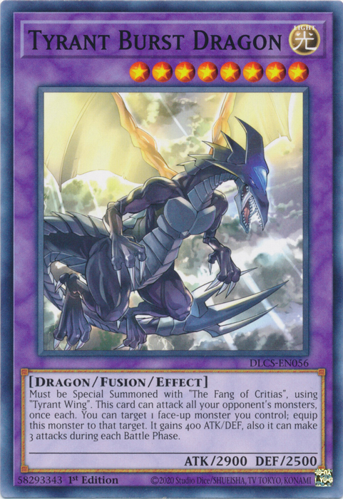 Tyrant Burst Dragon [DLCS-EN056] Common | GnG Games