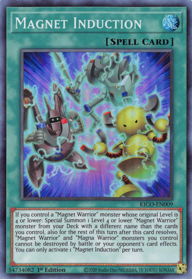 Magnet Induction (Super Rare) [KICO-EN009] Super Rare | GnG Games