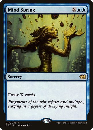 Mind Spring [Duel Decks: Merfolk vs. Goblins] | GnG Games