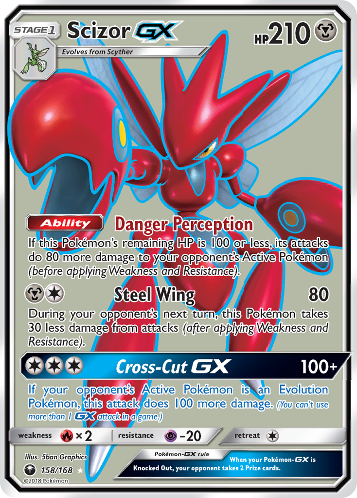 Scizor GX (158/168) [Sun & Moon: Celestial Storm] | GnG Games