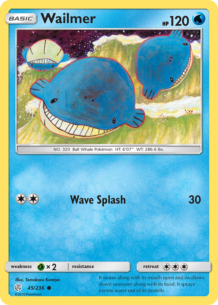 Wailmer (45/236) [Sun & Moon: Cosmic Eclipse] | GnG Games