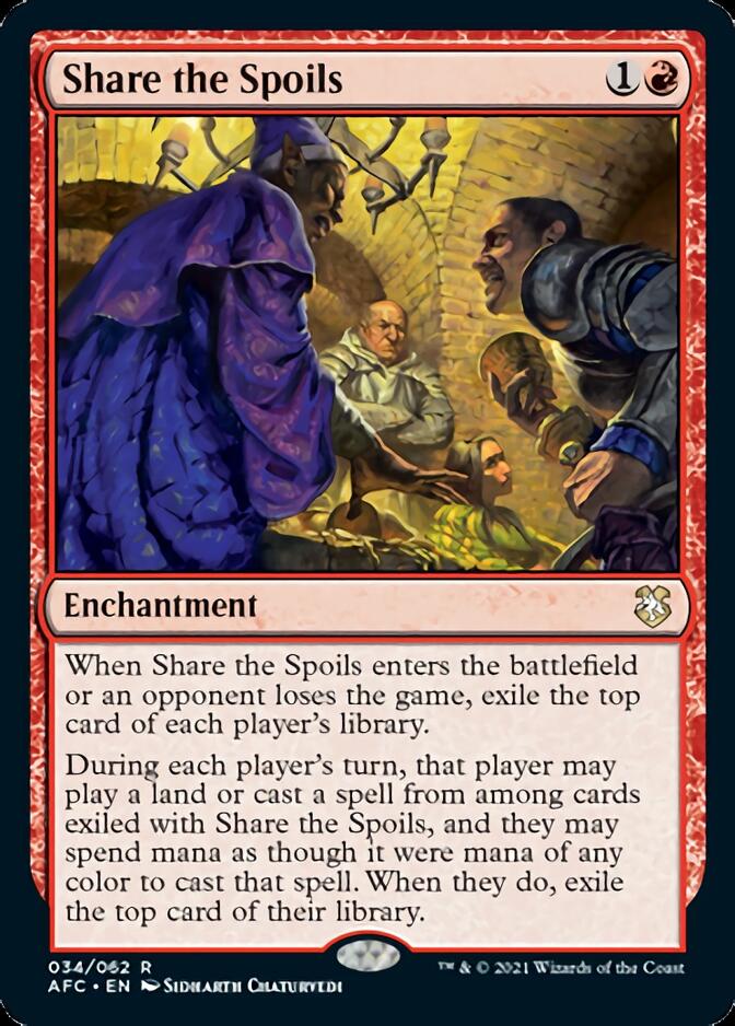 Share the Spoils [Dungeons & Dragons: Adventures in the Forgotten Realms Commander] | GnG Games
