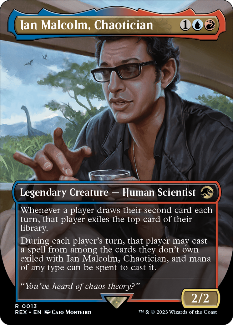 Ian Malcolm, Chaotician (Borderless) [Jurassic World Collection] | GnG Games