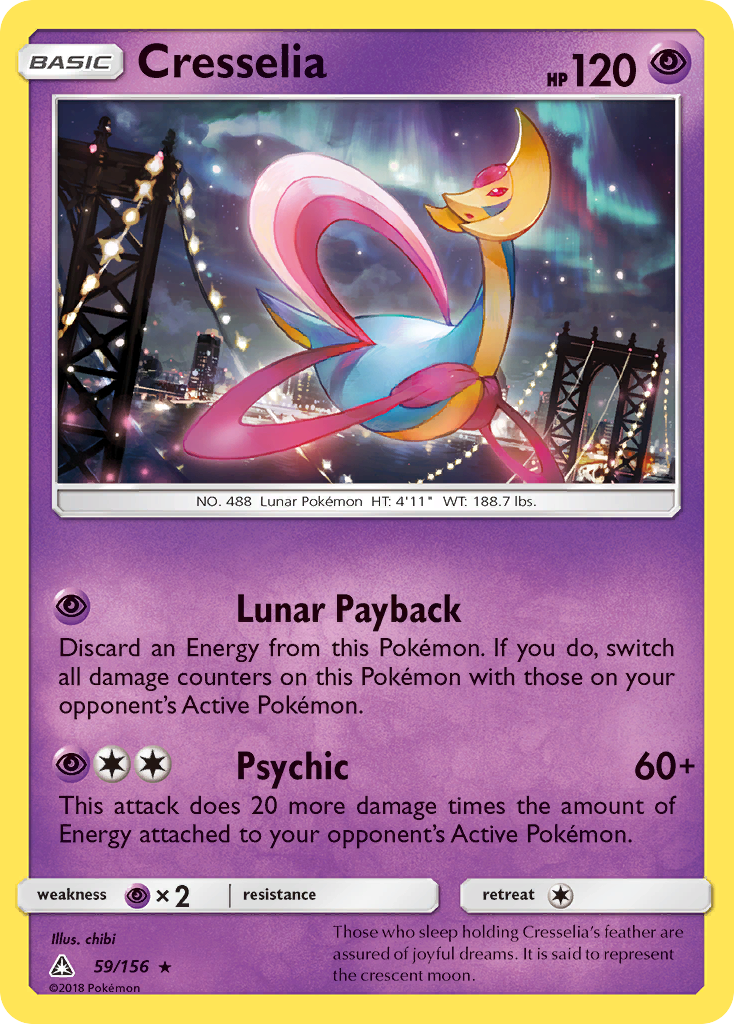 Cresselia (59/156) [Sun & Moon: Ultra Prism] | GnG Games