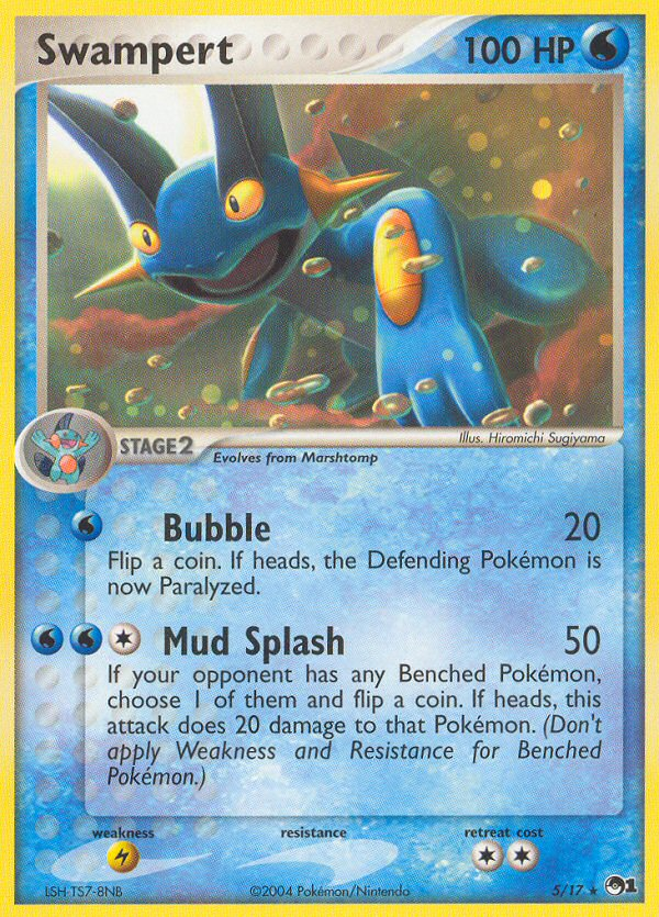 Swampert (5/17) [POP Series 1] | GnG Games