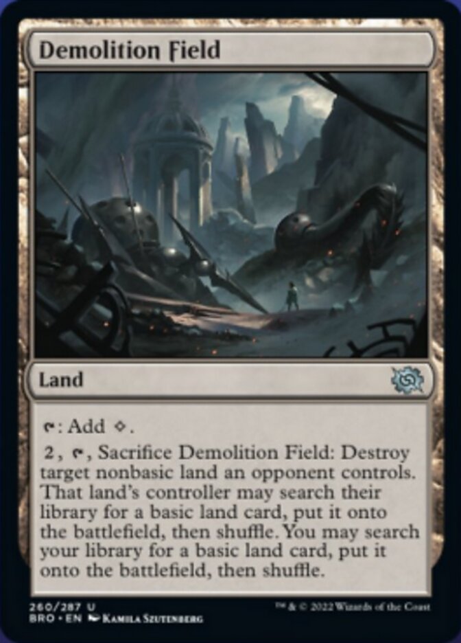 Demolition Field [The Brothers' War] | GnG Games