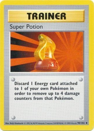 Super Potion (90/102) [Base Set Shadowless Unlimited] | GnG Games