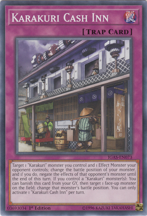 Karakuri Cash Inn [IGAS-EN073] Common | GnG Games