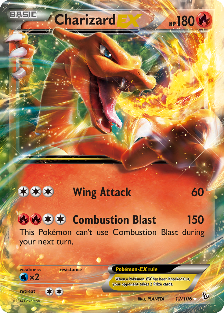 Charizard EX (12/106) [XY: Flashfire] | GnG Games