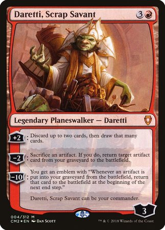 Daretti, Scrap Savant [Commander Anthology Volume II] | GnG Games