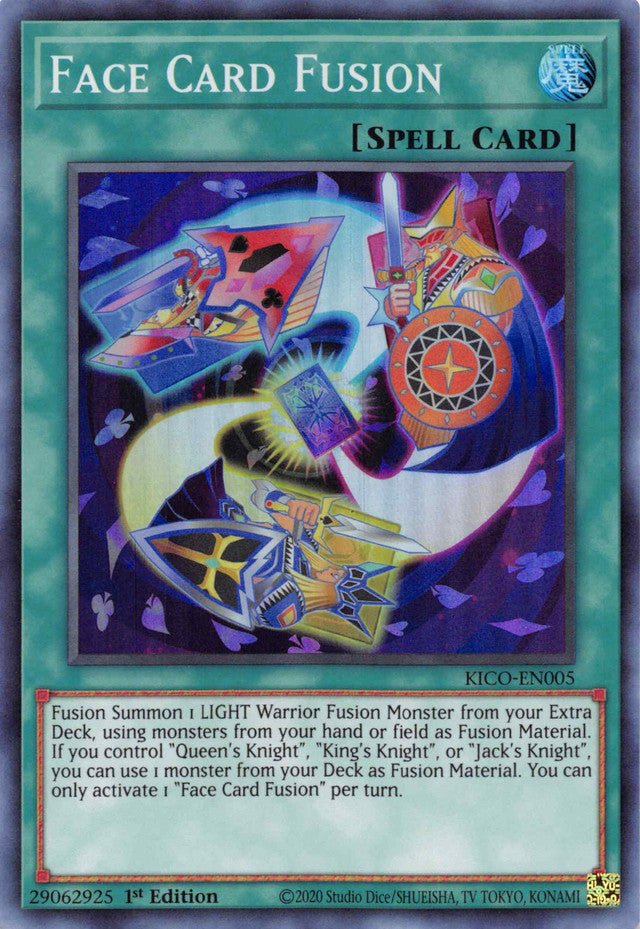Face Card Fusion (Super Rare) [KICO-EN005] Super Rare | GnG Games