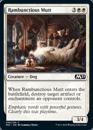 Rambunctious Mutt [Core Set 2021] | GnG Games