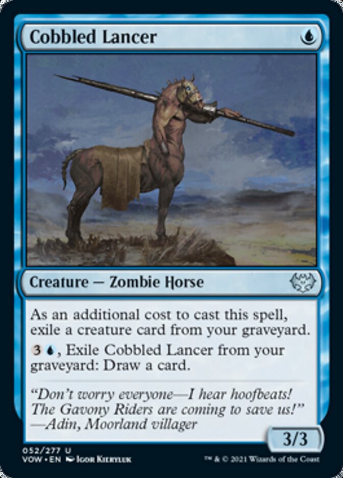 Cobbled Lancer [Innistrad: Crimson Vow] | GnG Games