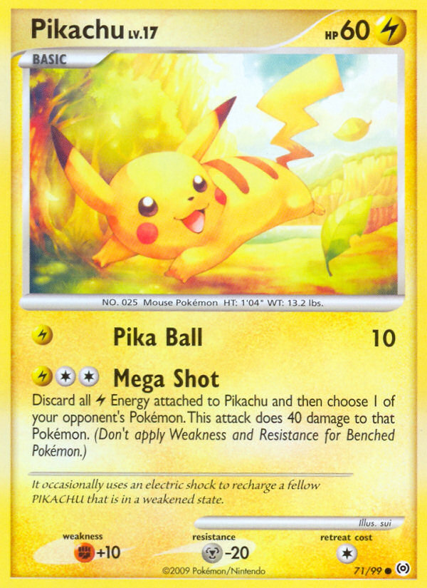 Pikachu (71/99) [Platinum: Arceus] | GnG Games